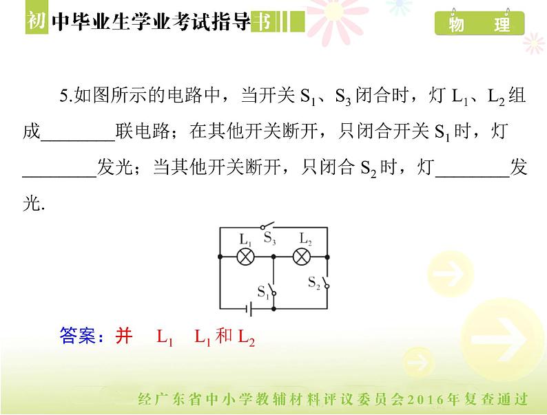 中考物理总复习 第一部分 第十五章 电流和电路[配套课件]第8页