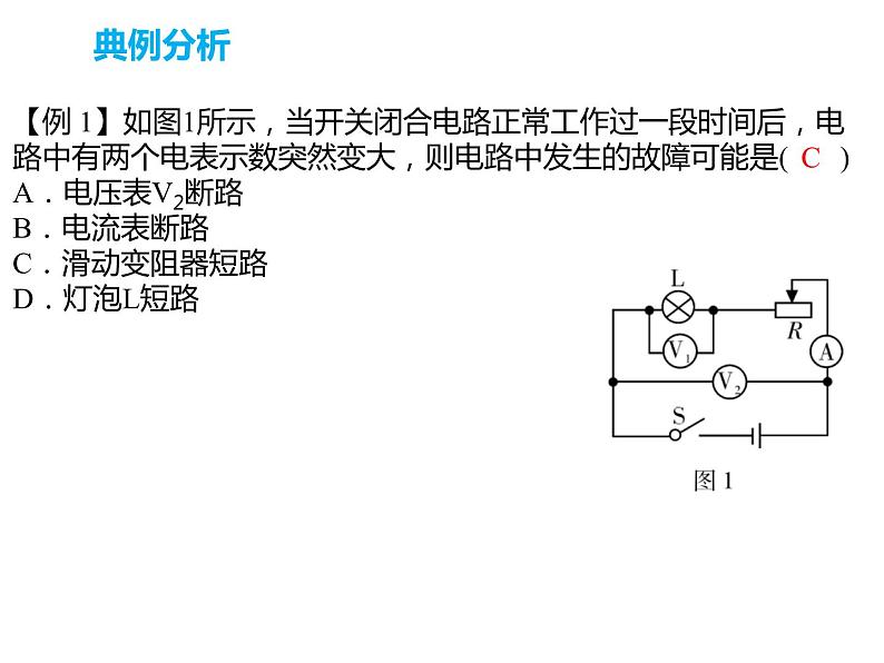 专项训练2（电路的故障分析）课件PPT07