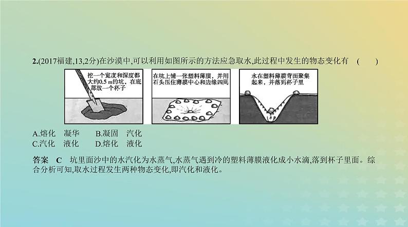 中考物理总复习9_专题九物态变化PPT课件（福建专用）03