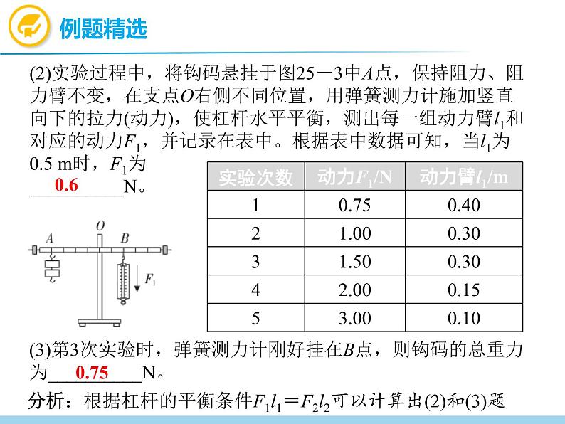 中考物理复习第25讲实验探究专题(二)PPT课件08