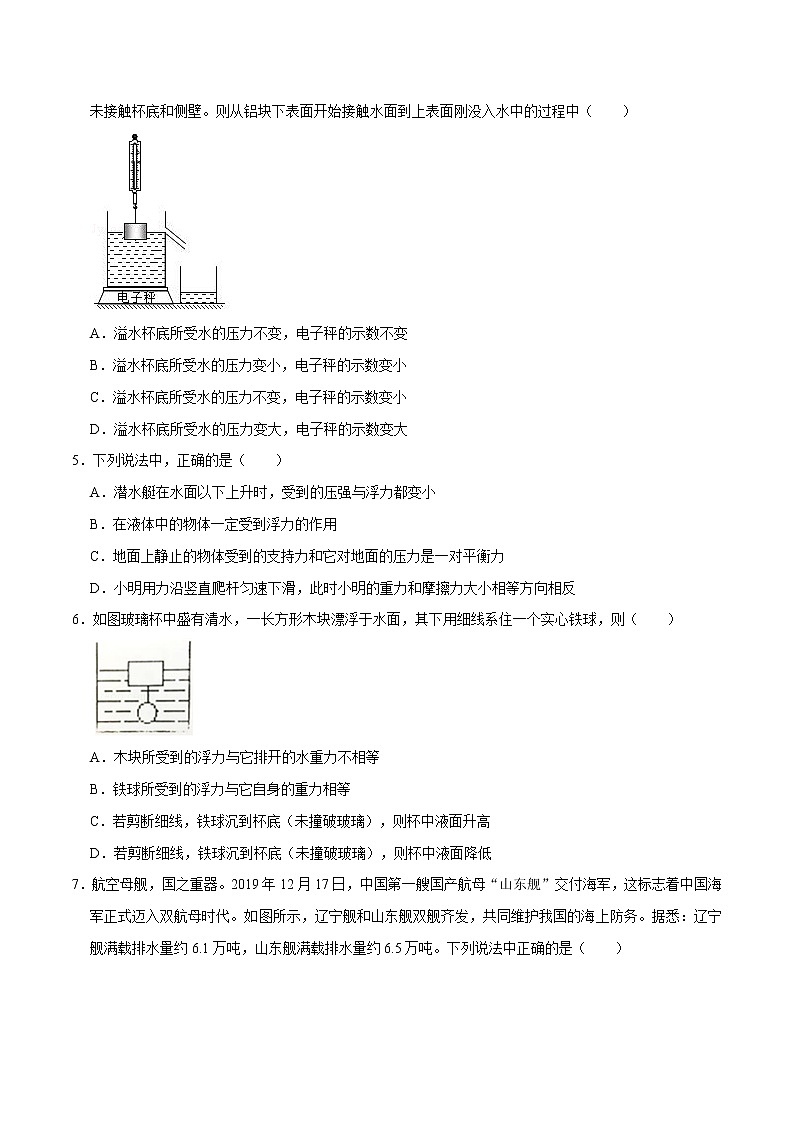 第十章 （考点分类）浮力（原卷版）第2页