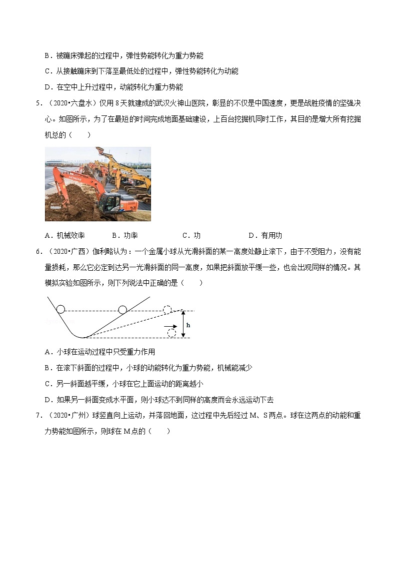 2022年中考物理一轮复习     十一章 功和机械能课件PPT02