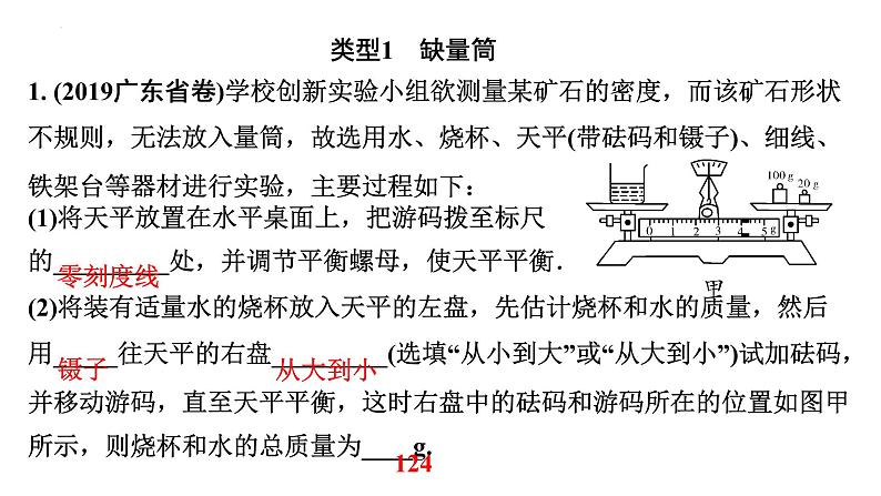 2022年中考物理二轮复习课件：浮力法测密度第5页