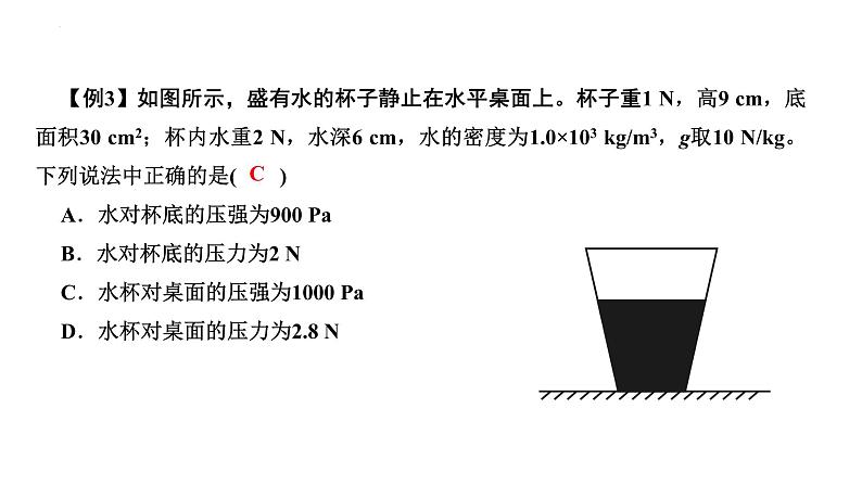 2022年中考物理二轮专题复习压强课件PPT第7页