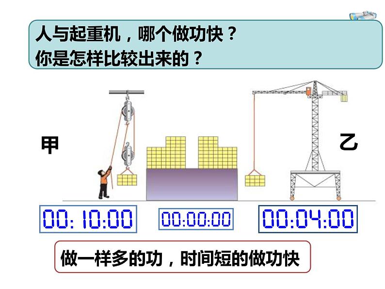 人教版八年级物理下册 11.2 功率-2020-2021 同步课件05