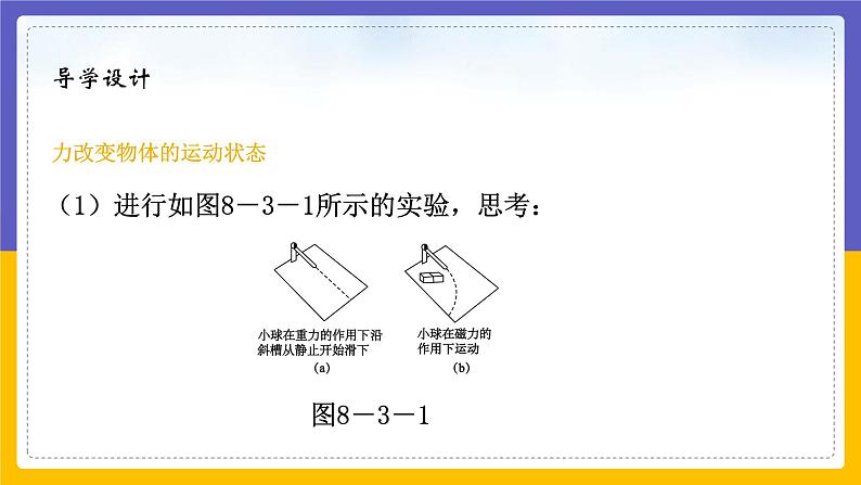 8.3 力改变物体的运动状态（课件+教案+练习+学案）02