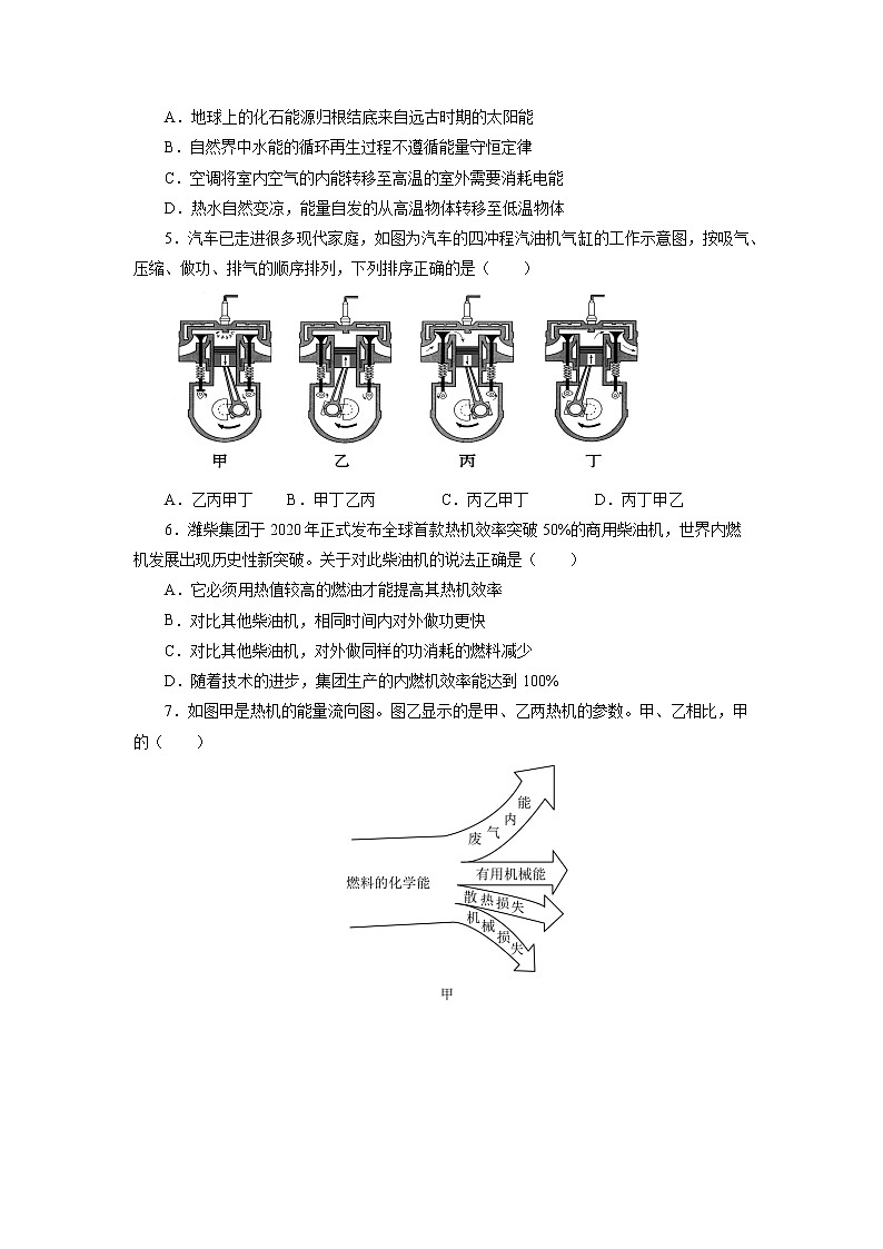 2022年中考物理一轮复习能力提升练习：内能的利用第2页