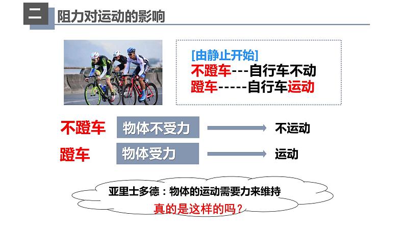 人教版八年级物理下册----8.1牛顿第一定律课件PPT第3页