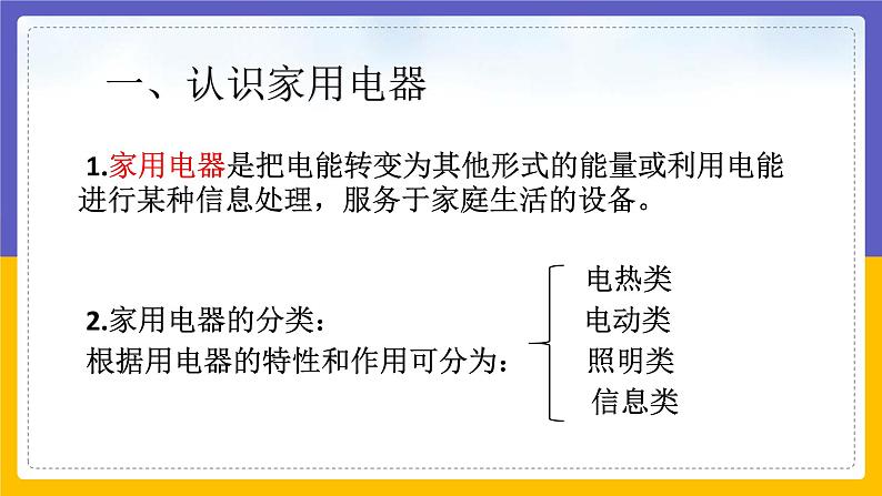 9.1 家用电器（课件+教案+练习+学案）02