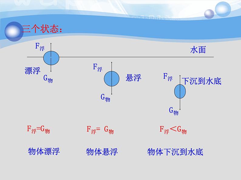 北师大版物理八年级下册8.6物体的浮沉条件课件07