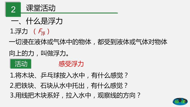 10.2 认识浮力（课件）-2019-2020学年八年级物理下册同步精品系列（教科版）(共21张PPT)第3页