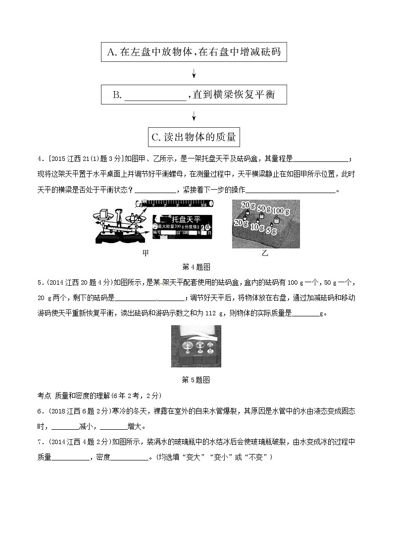 中考物理一轮复习第06讲《质量与密度》真题演练 (含答案)第2页