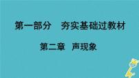 中考物理一轮复习夯实基础过教材第02章《声现象》复习课件(含答案)