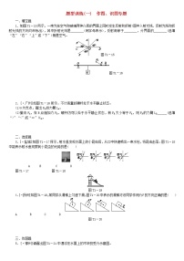 中考物理二轮专题复习题型训练01《作图识图》专题复习题（含详解）