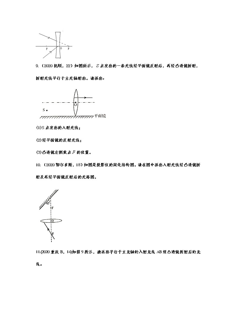 2021年中考物理真题精准训练——专题二十三：透镜第3页