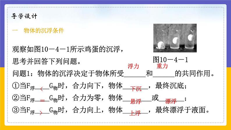 10.4 沉与浮（课件+教案+练习+学案）02