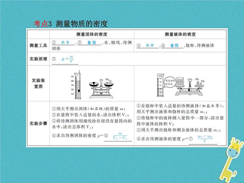 中考物理一轮复习《质量与密度》课件（含答案）06