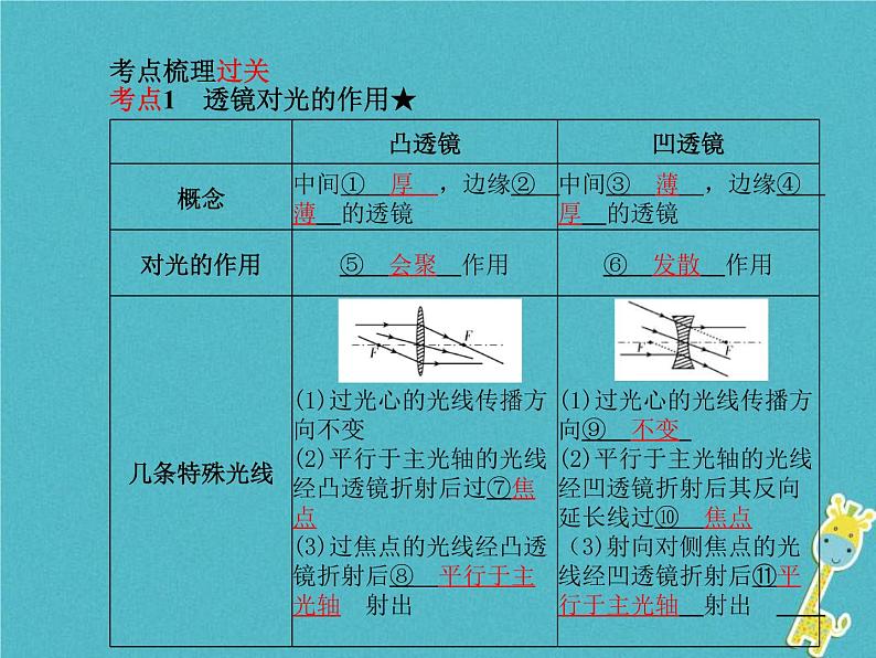 中考物理一轮复习《透镜及其应用》课件（含答案）第2页