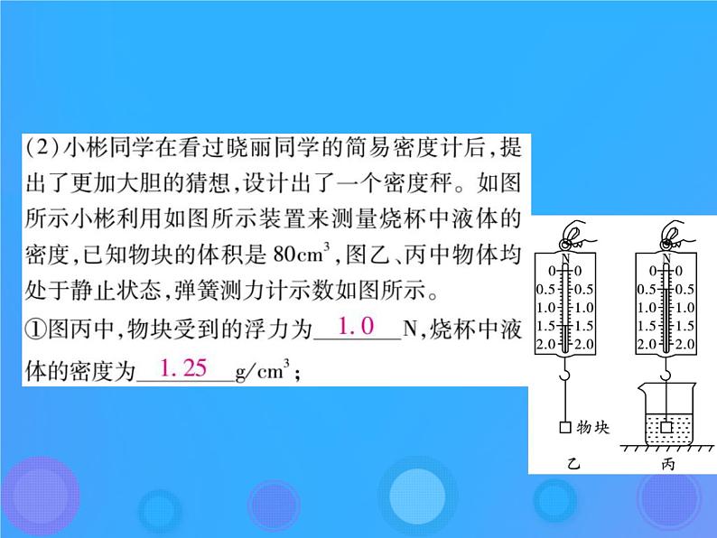 中考物理三轮冲刺复习综合能力冲刺练课件三 (含答案)07