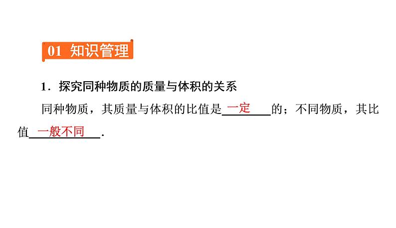 6.2密度（习题PPT））2021-2022学年八年级上册物理人教版(共20张PPT)02