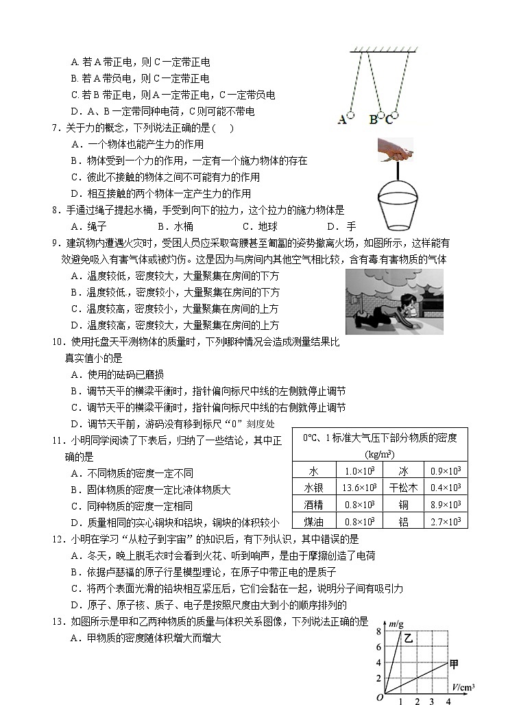 初二物理限时作业2022.3第2页