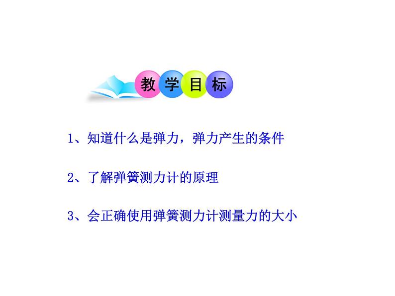 人教八年级下册第7章第2节 弹力（课件4份 教学设计4份 习题精选4份 媒体素材若干份）02