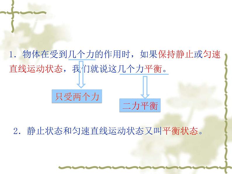 人教版八年级下册8.2《二力平衡》教学课件05