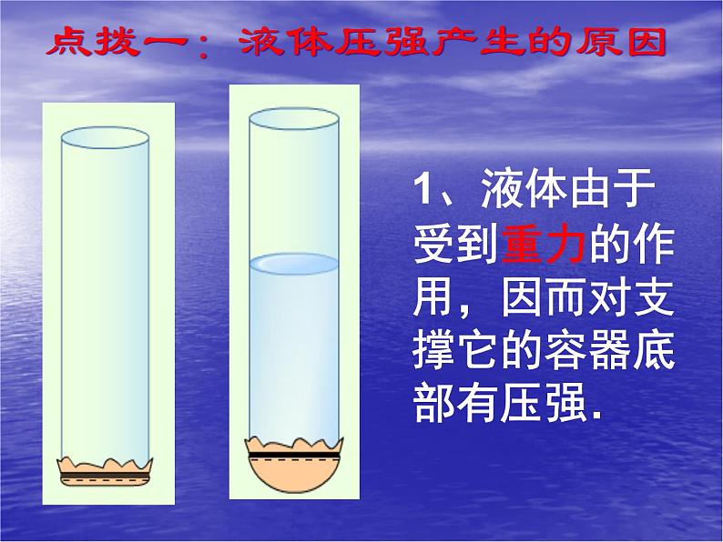 人教版八下物理第九章第2节液体的压强(33张幻灯片)第3页