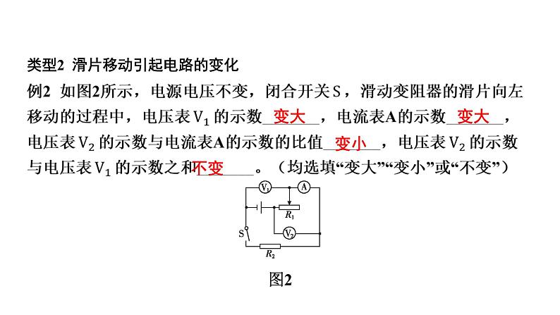 2022中考一轮复习 第一部分 基础资料 第15课时 欧姆定律-专项3 动态电路的分析与计算课件PPT第4页