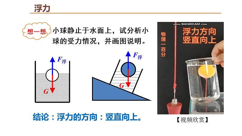 人教版 初中物理 10.1浮力（课件）-八年级物理下册同步（共35张PPT）第8页