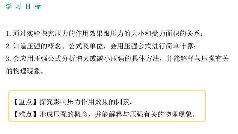 人教版八年级物理下册----9.1压强  课件 + 素材02