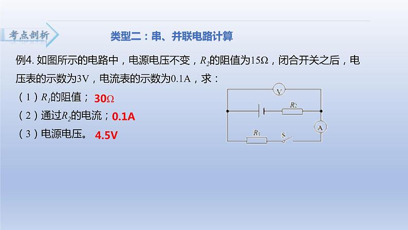 苏科版初中物理中考单元复习：欧姆定律 【复习课件】07