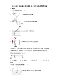 2022年中考物理二轮专题复习：杠杆力臂的作图问题