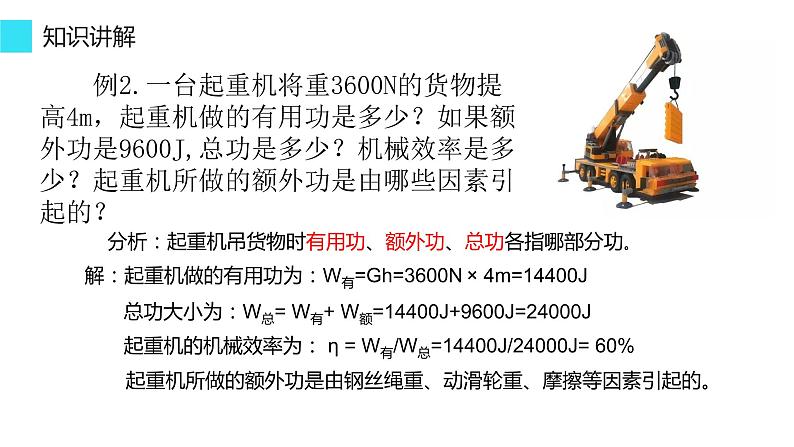 12.3 机械效率 课件-2021-2022学年人教版物理八年级下册第5页