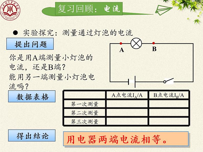 教科版九年级物理上册 4.1 电流(4)（课件）05