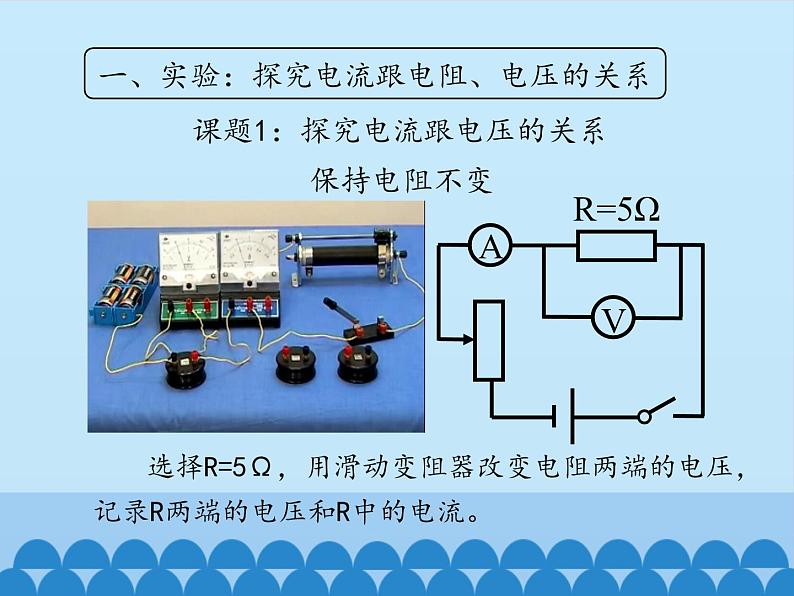 教科版九年级物理上册 5.1 欧姆定律_（课件）第5页