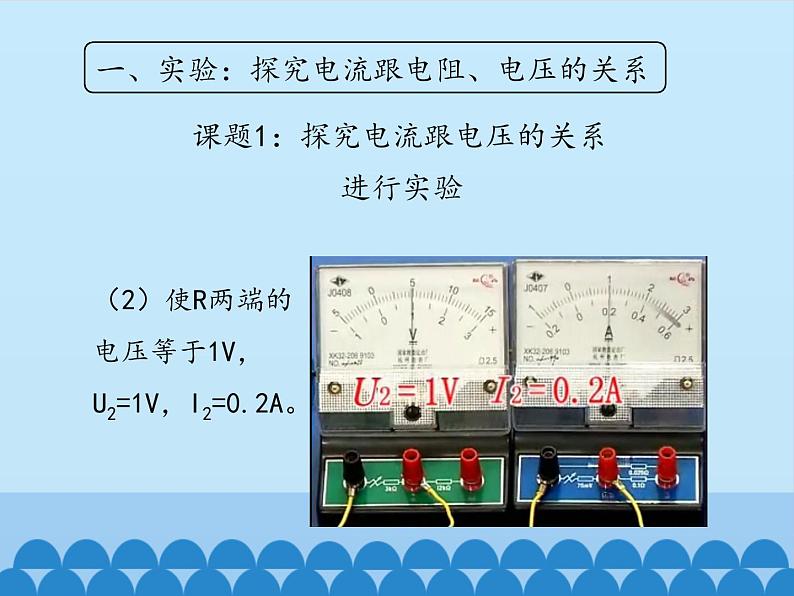 教科版九年级物理上册 5.1 欧姆定律_（课件）第7页