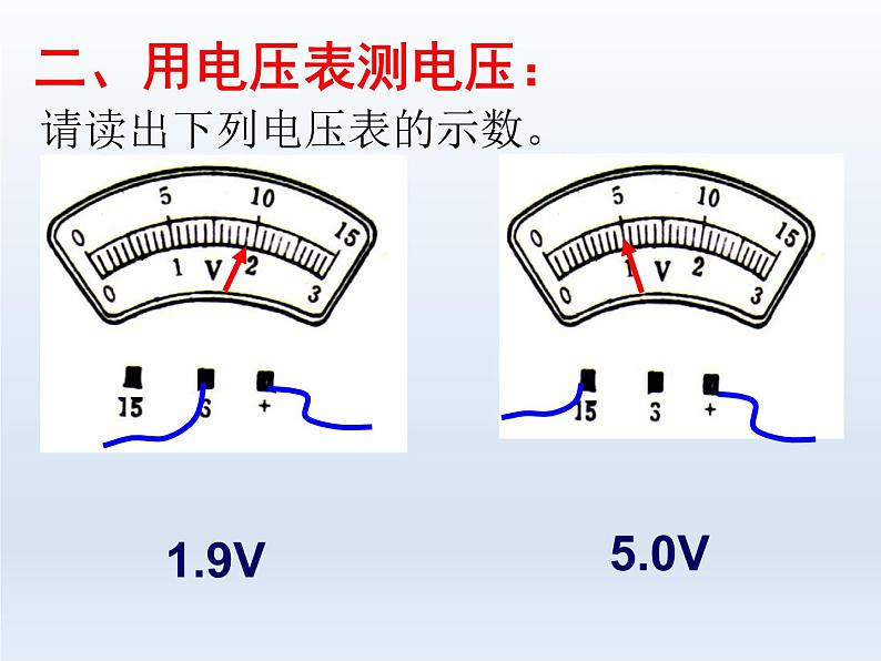 教科版九年级物理上册 4.2 电压：电流产生的原因（课件）08