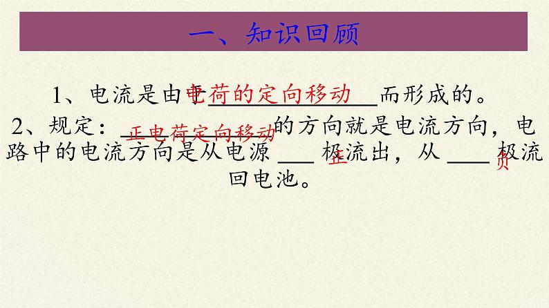 教科版九年级物理上册 4.1 电流(1)（课件）第2页