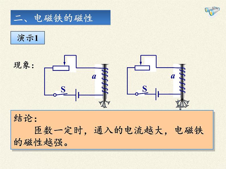 教科版九年级物理上册 7.3 电磁铁（课件）07