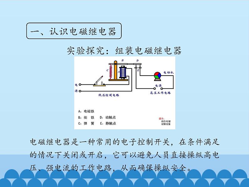 教科版九年级物理上册 7.4 电磁继电器_（课件）第7页