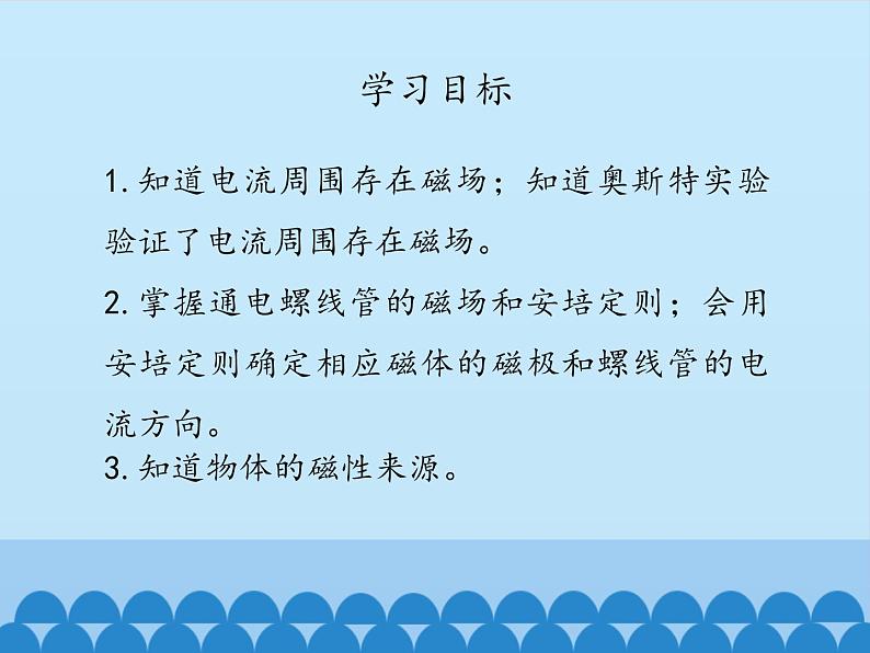 教科版九年级物理上册 7.2 电流的磁场_(1)（课件）第3页