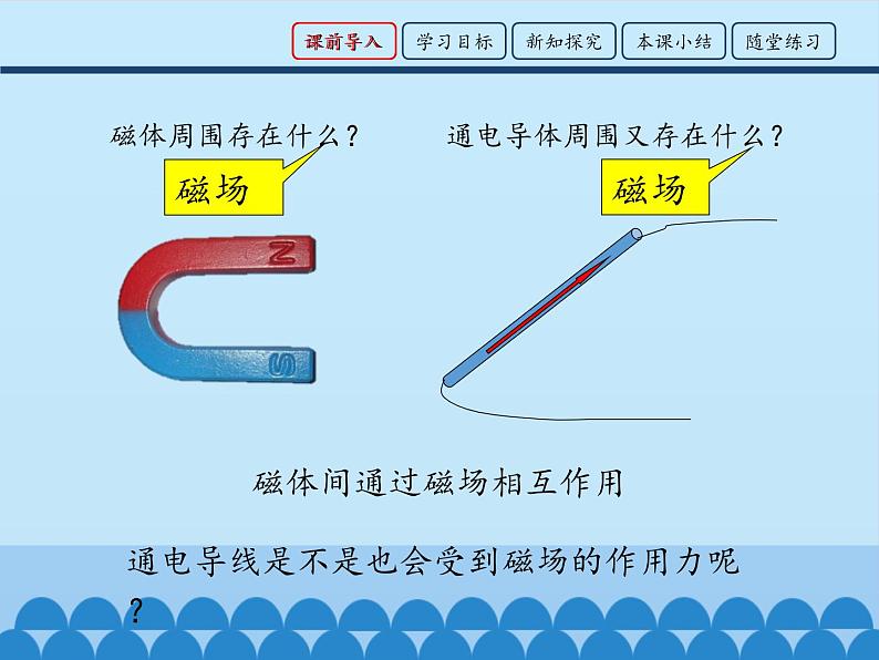 教科版九年级物理上册 8.2 磁场对电流的作用_（课件）第2页