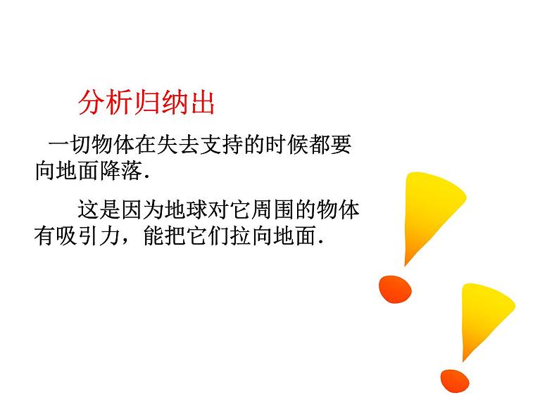 教科版物理八年级下册 7.4 重力（课件）第6页
