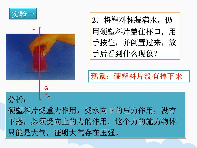 教科版物理八年级下册 9.4大气压强（课件）第5页