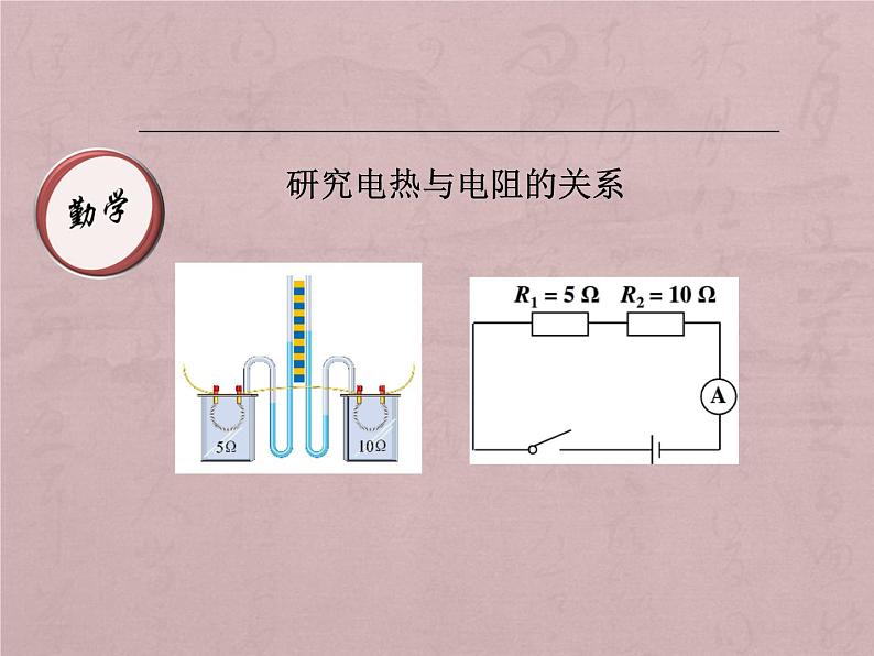 教科版九年级物理上册 6.3 焦 耳 定 律（课件）第3页