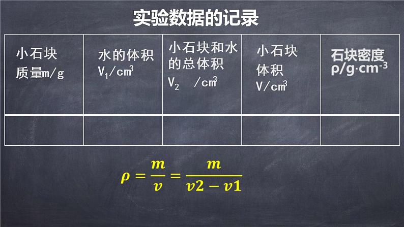 2022年中考物理复习课件---密度的测量07