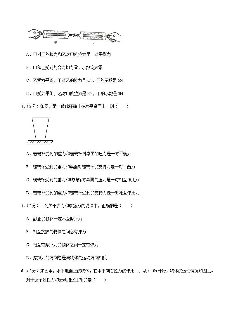 八年级物理下学期期中测试卷03（辽宁专用）（原卷版）第2页