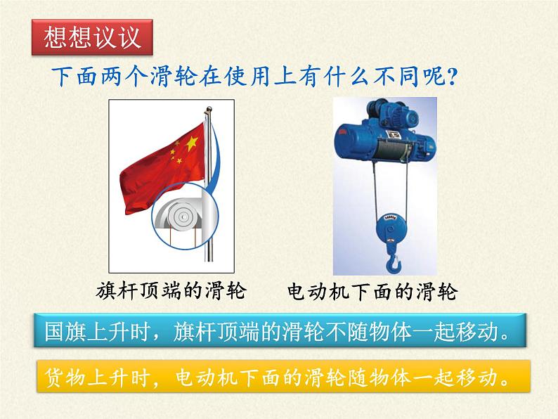 教科版物理八年级下册 11.2 滑轮（课件）第3页