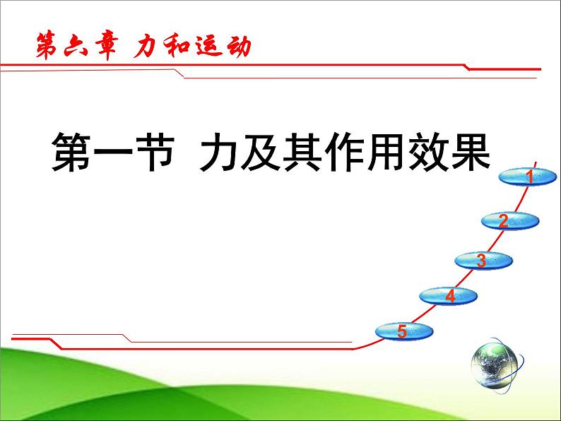 6.1 力及其作用效果  课件—2021-2022学年鲁科版（五四学制）八年级物理下册(共19张PPT)01